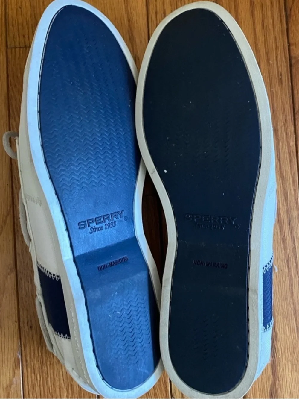 Sperry caps upper